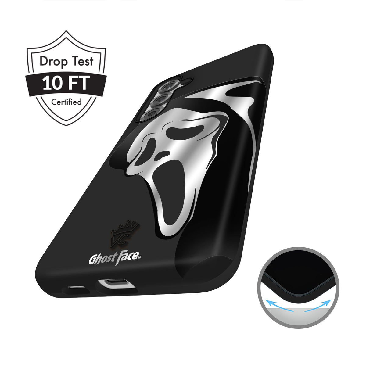 Ghost Face Killer Chrome Samsung Case