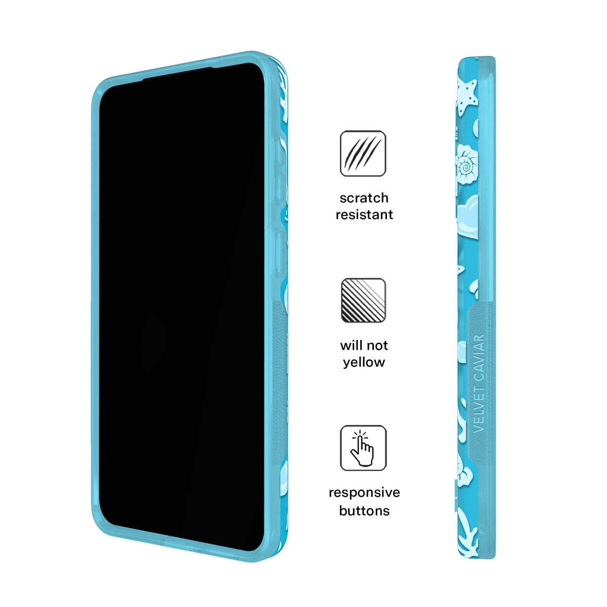 Aquamarine Holo Samsung Case