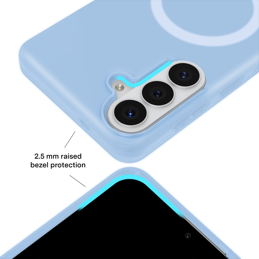 Glacier Blue Jelly Samsung Case