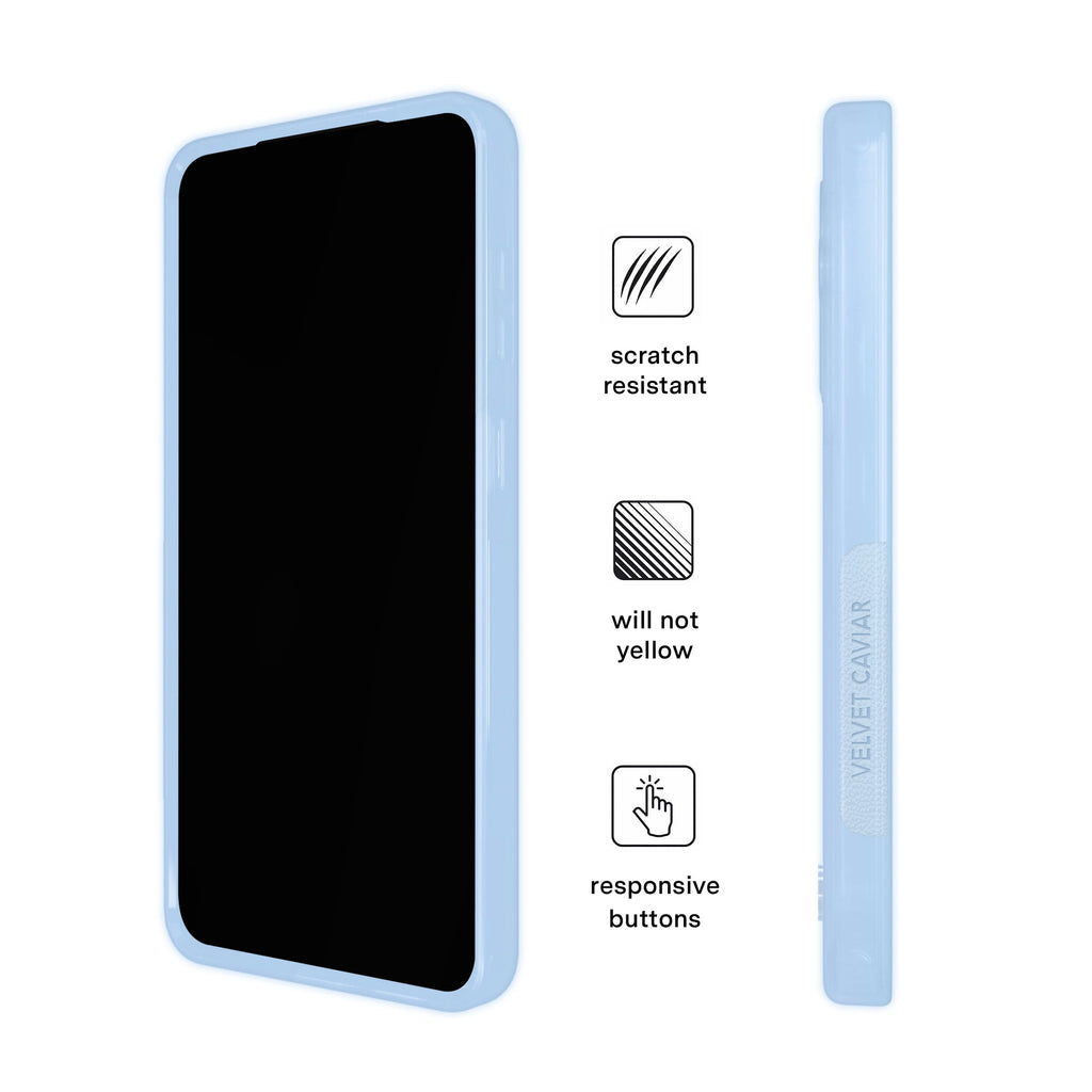 Glacier Blue Jelly Samsung Case