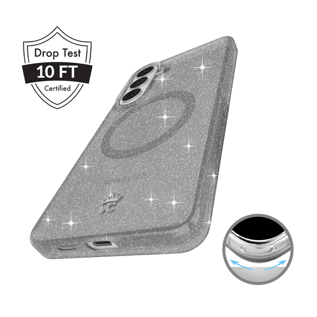Grey Stardust Samsung Case