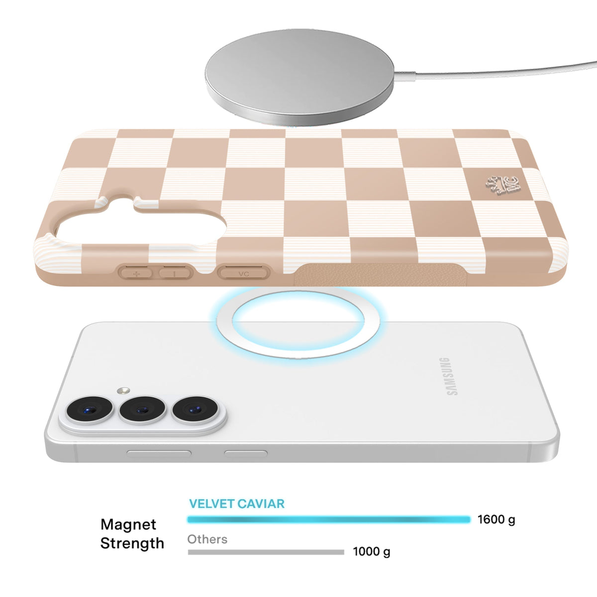 Nude Vibe Checker Samsung Case