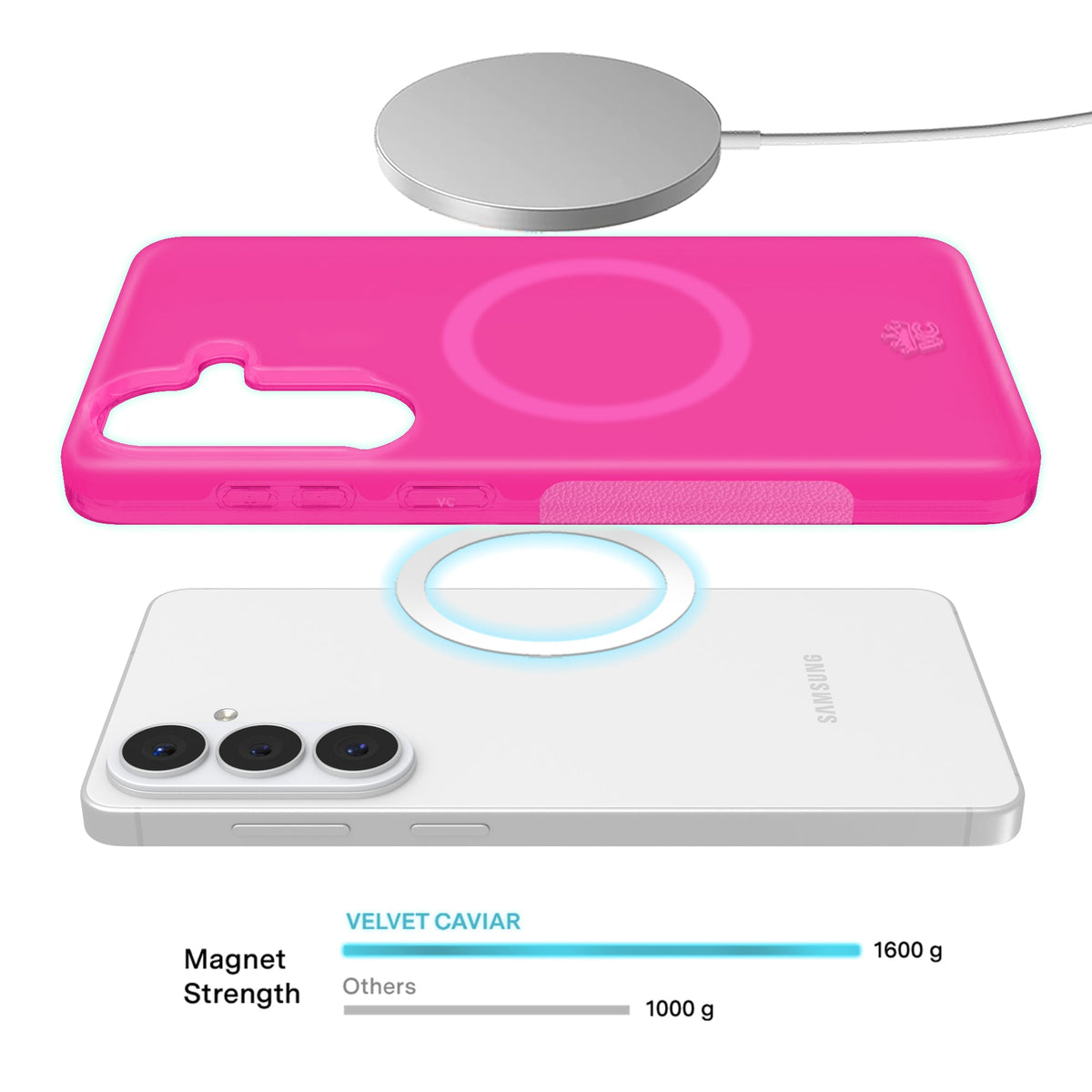 Pink Sapphire Jelly Samsung Case