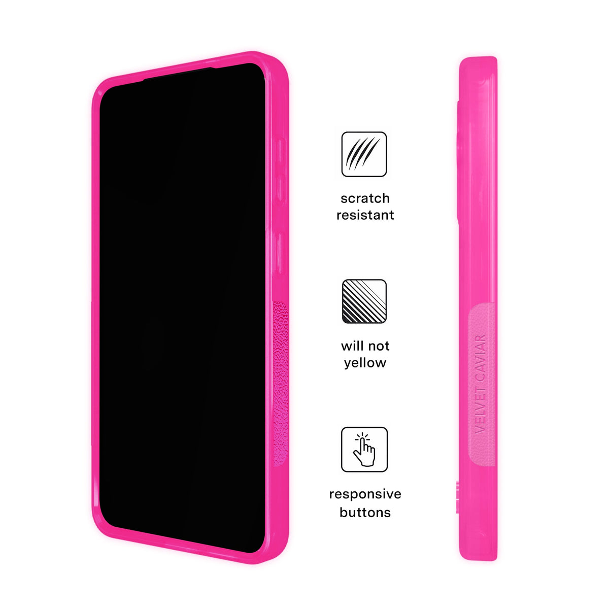 Pink Sapphire Jelly Samsung Case