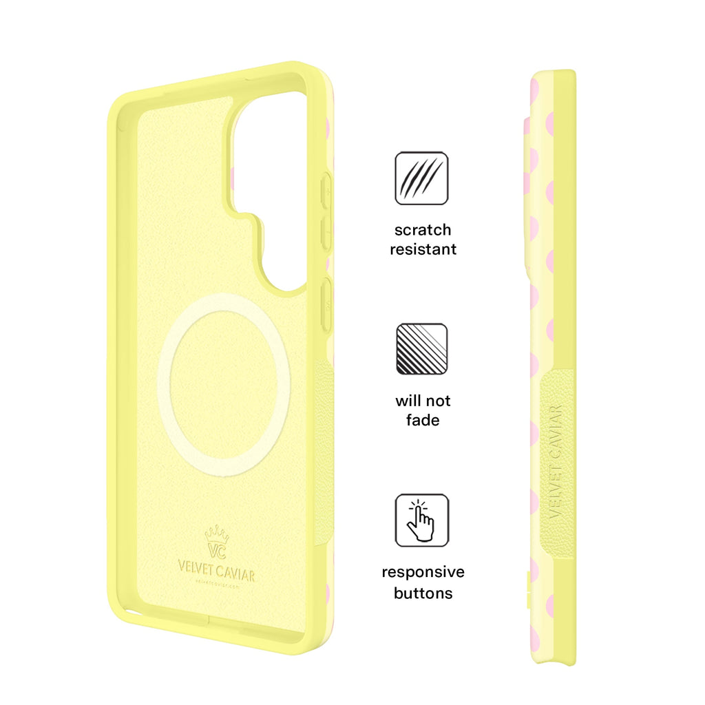 Buttercream Polka Dot Samsung Case