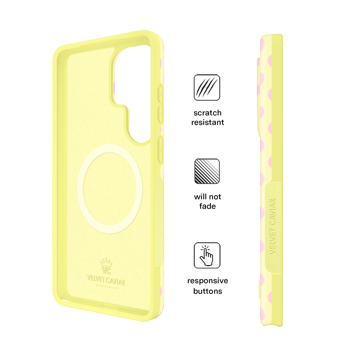 Buttercream Polka Dot Samsung Case