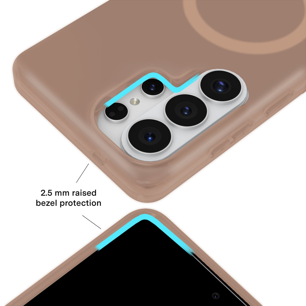 Cashmere Taupe Jelly Samsung Case