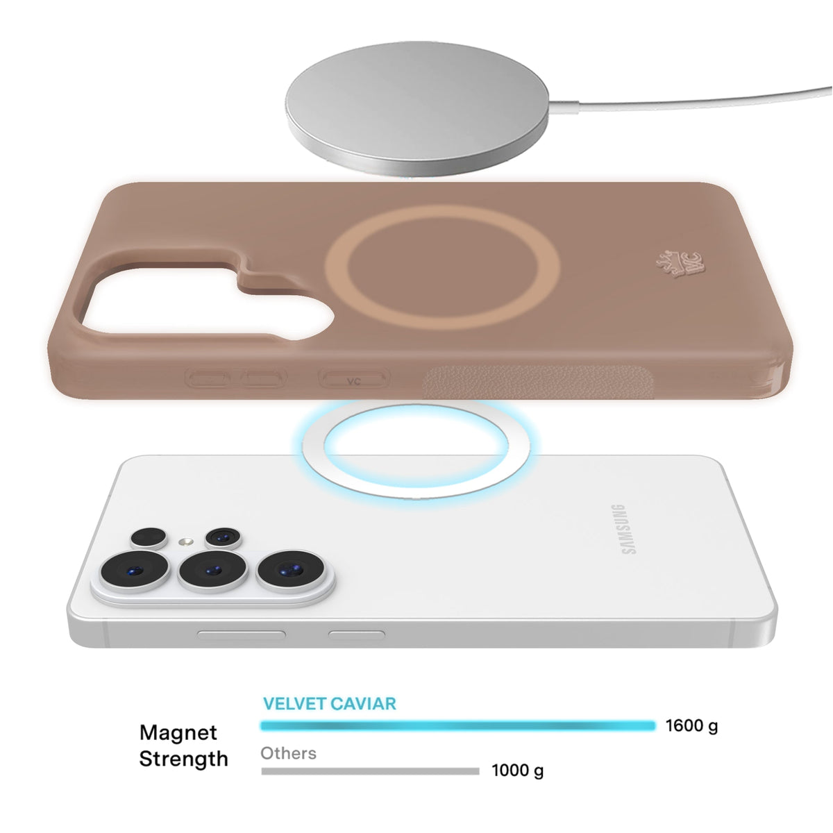 Cashmere Taupe Jelly Samsung Case