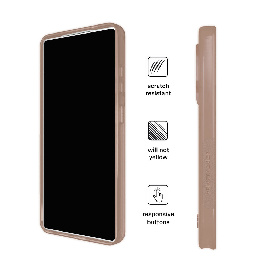 Cashmere Taupe Jelly Samsung Case