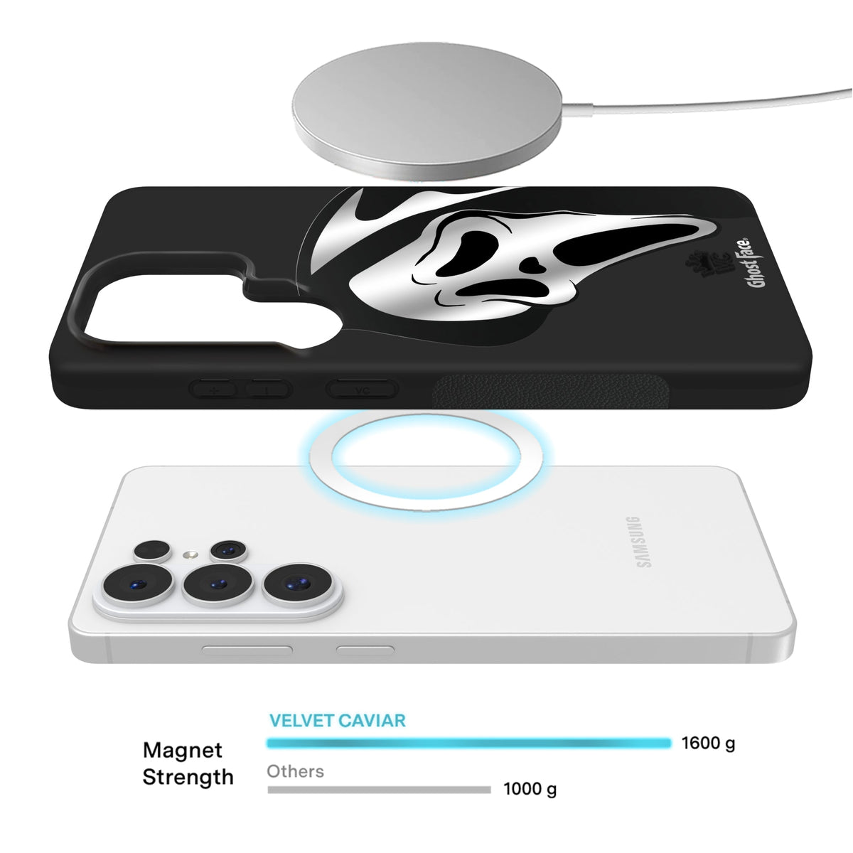 Ghost Face Killer Chrome Samsung Case