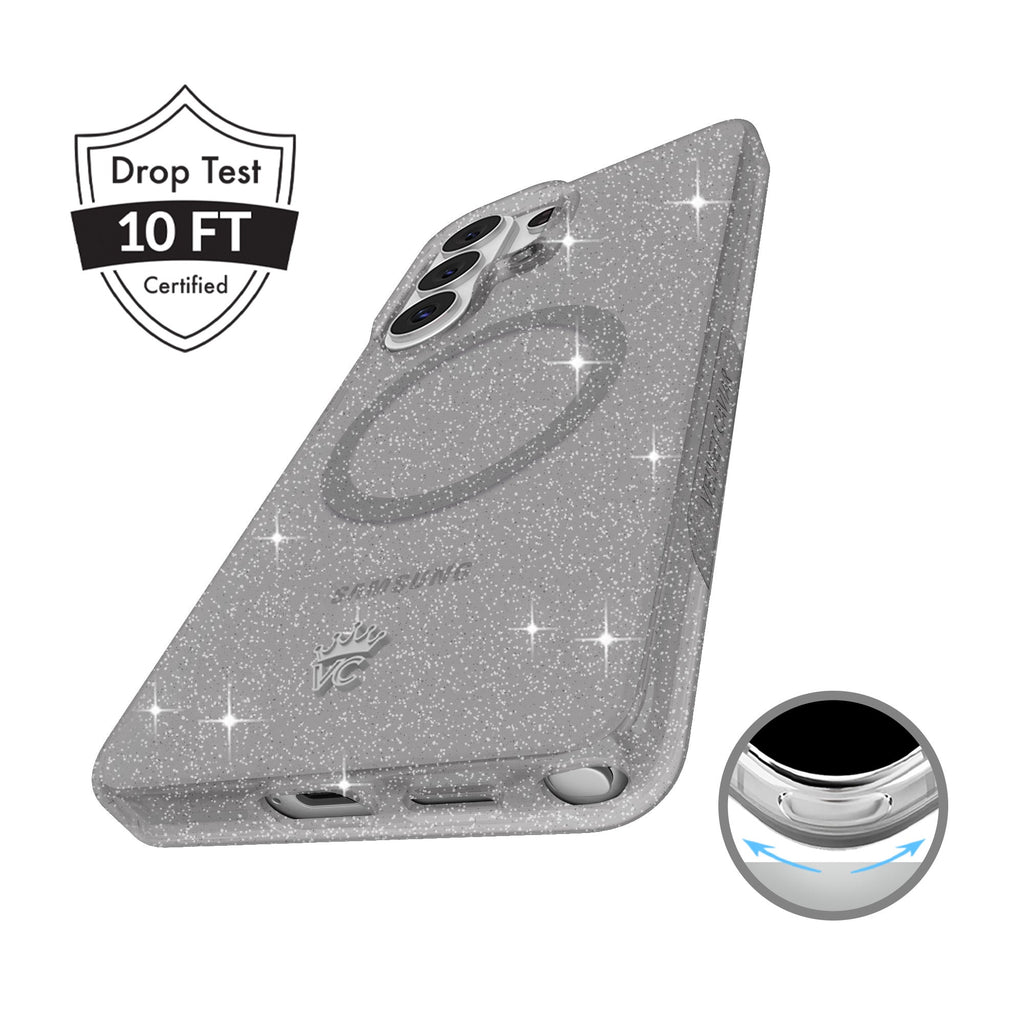 Grey Stardust Samsung Case