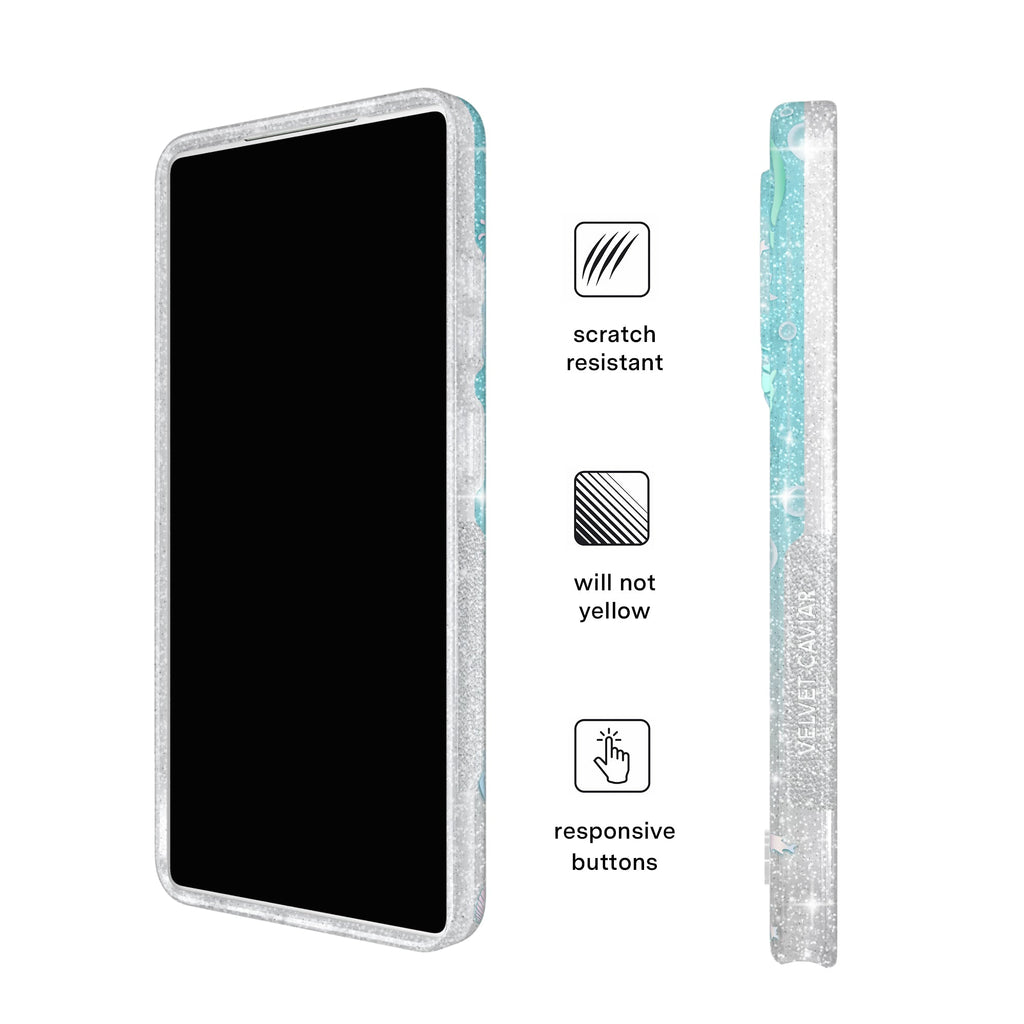 Mermaid Glitter Holo Samsung Case