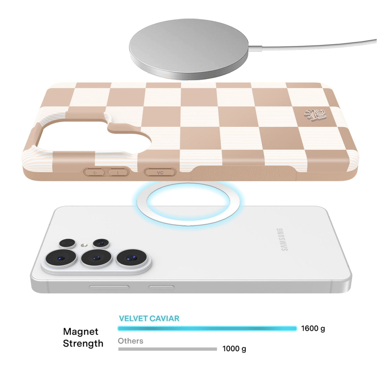 Nude Vibe Checker Samsung Case