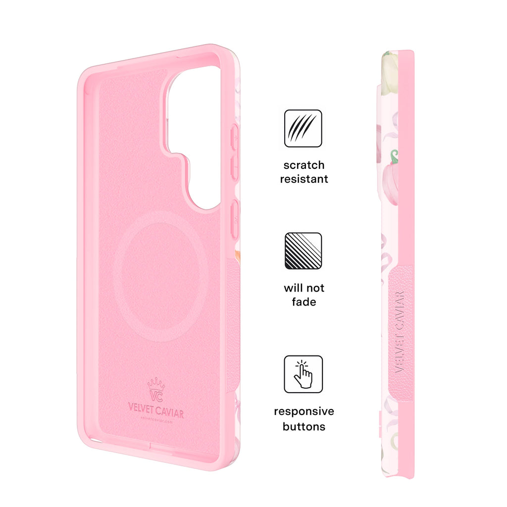 Pink Pumpkin Princess Samsung Case