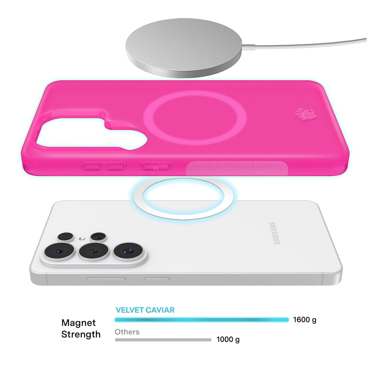 Pink Sapphire Jelly Samsung Case