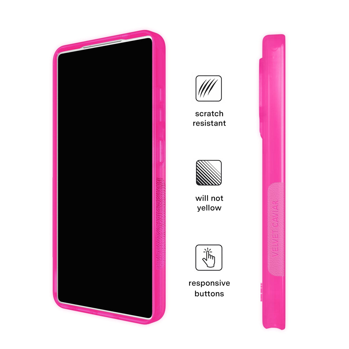Pink Sapphire Jelly Samsung Case
