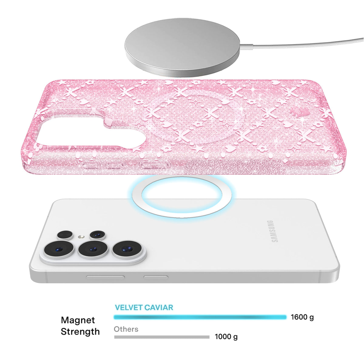 Sugar Baby Glitter Samsung Case