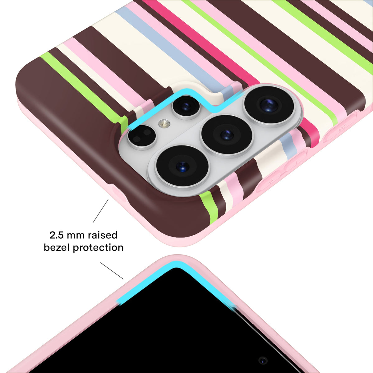 Sweet Treat Stripes Samsung Case