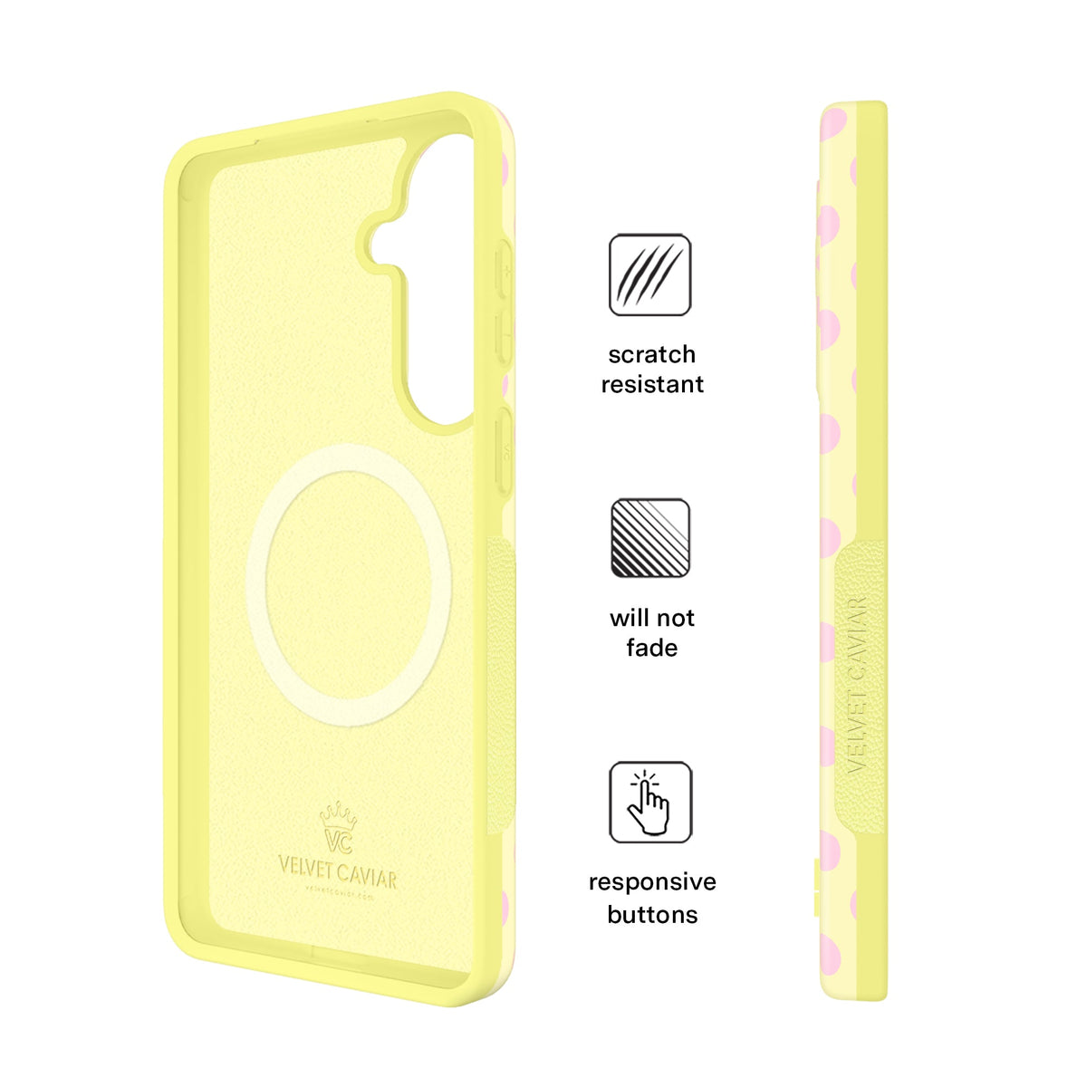 Buttercream Polka Dot Samsung Case