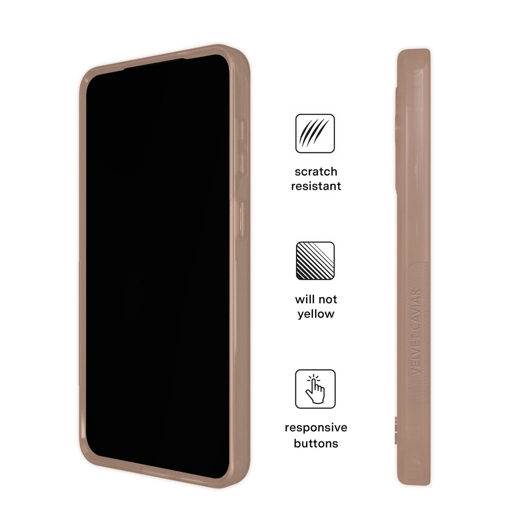 Cashmere Taupe Jelly Samsung Case