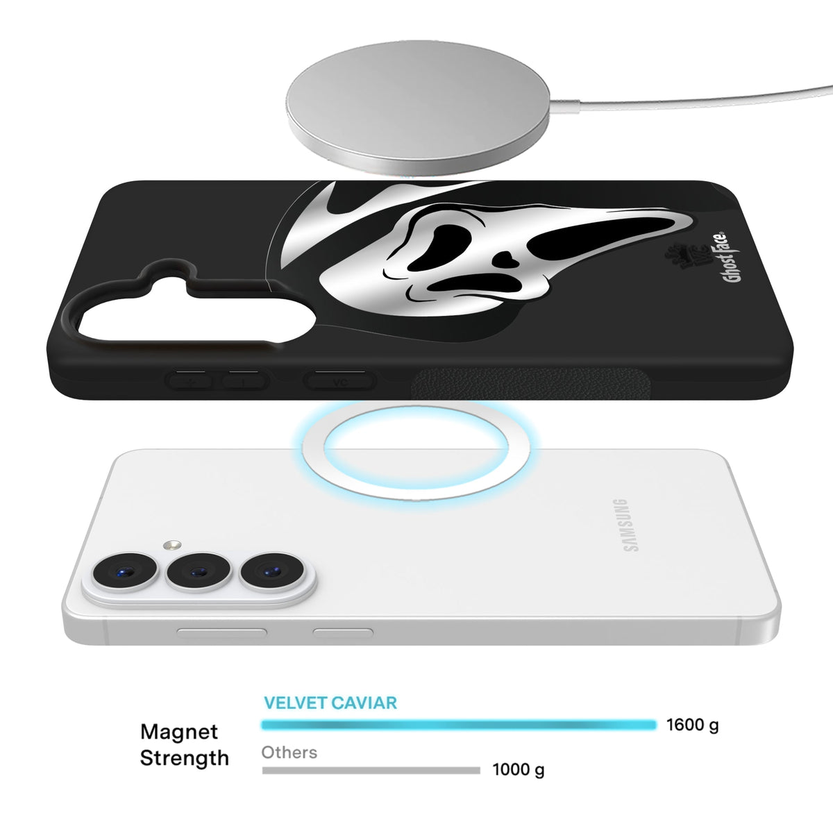 Ghost Face Killer Chrome Samsung Case