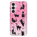 Lucky Kittens Glitter Samsung Case