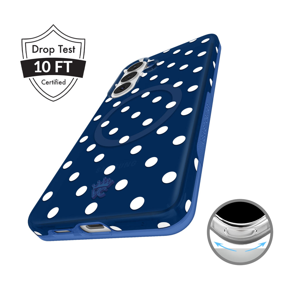Midnight Polka Dot Samsung Case