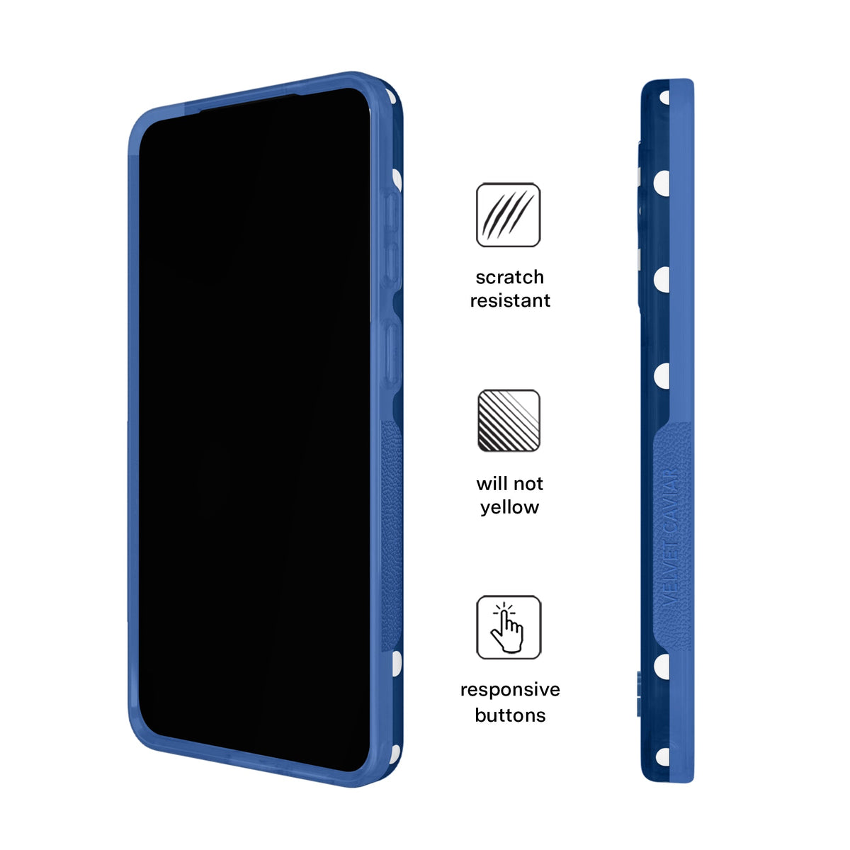 Midnight Polka Dot Samsung Case