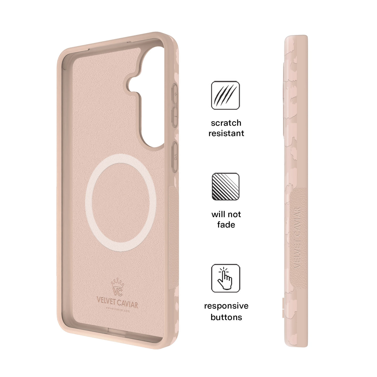 Nude Leopard Samsung Case