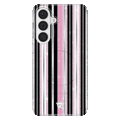 Pretty Punk Stripes Glitter Samsung Case