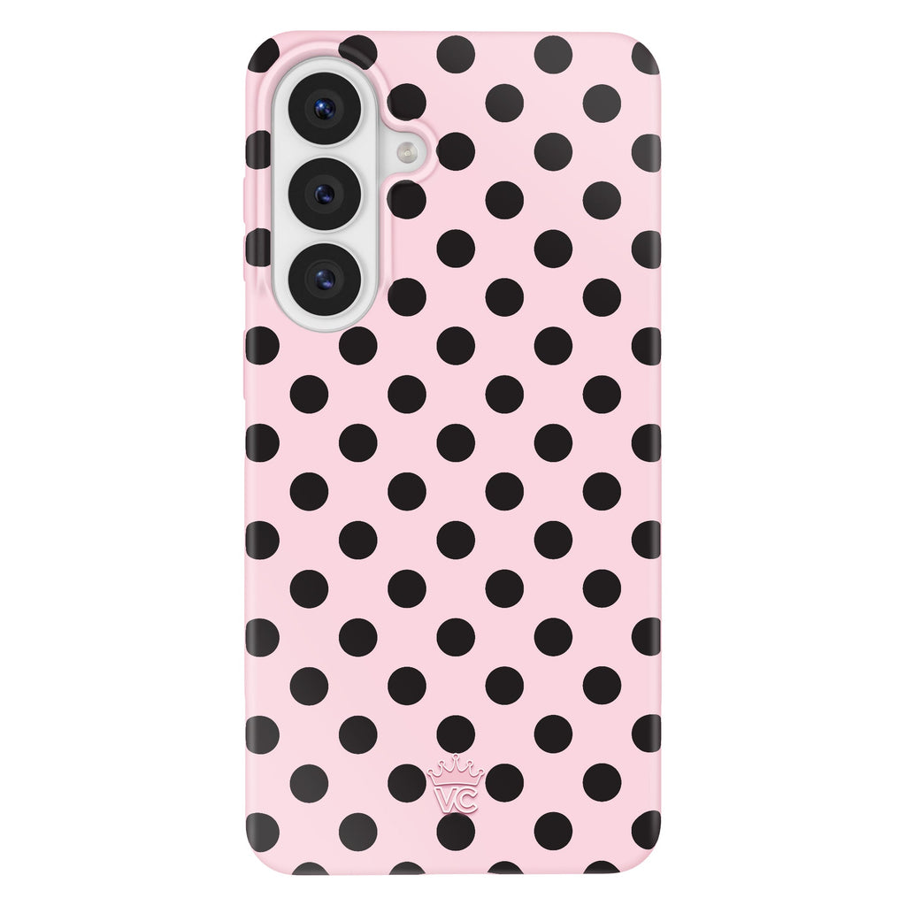 Princess Pink Polka Dot Samsung Case