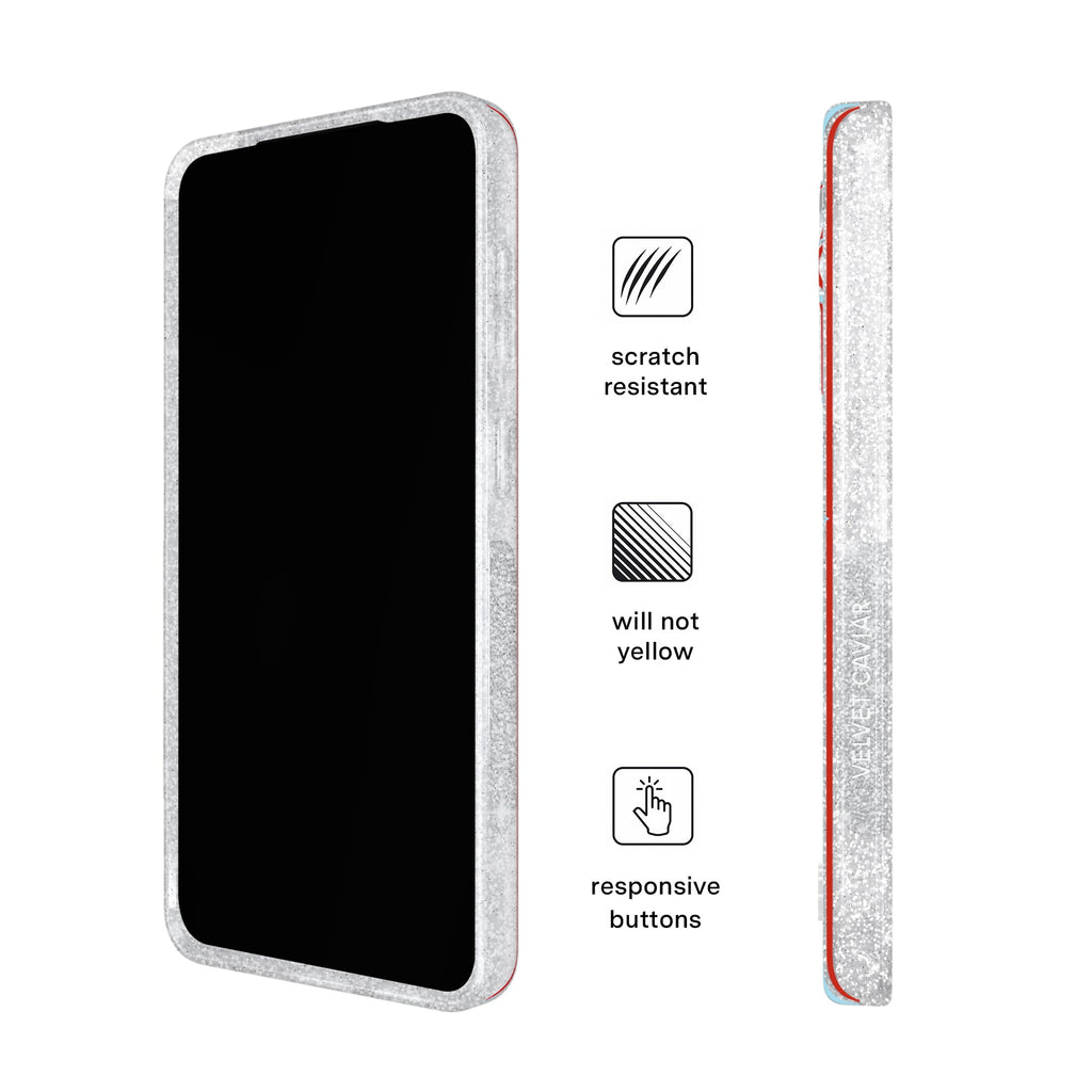 Stars & Stripes Glitter Samsung Case