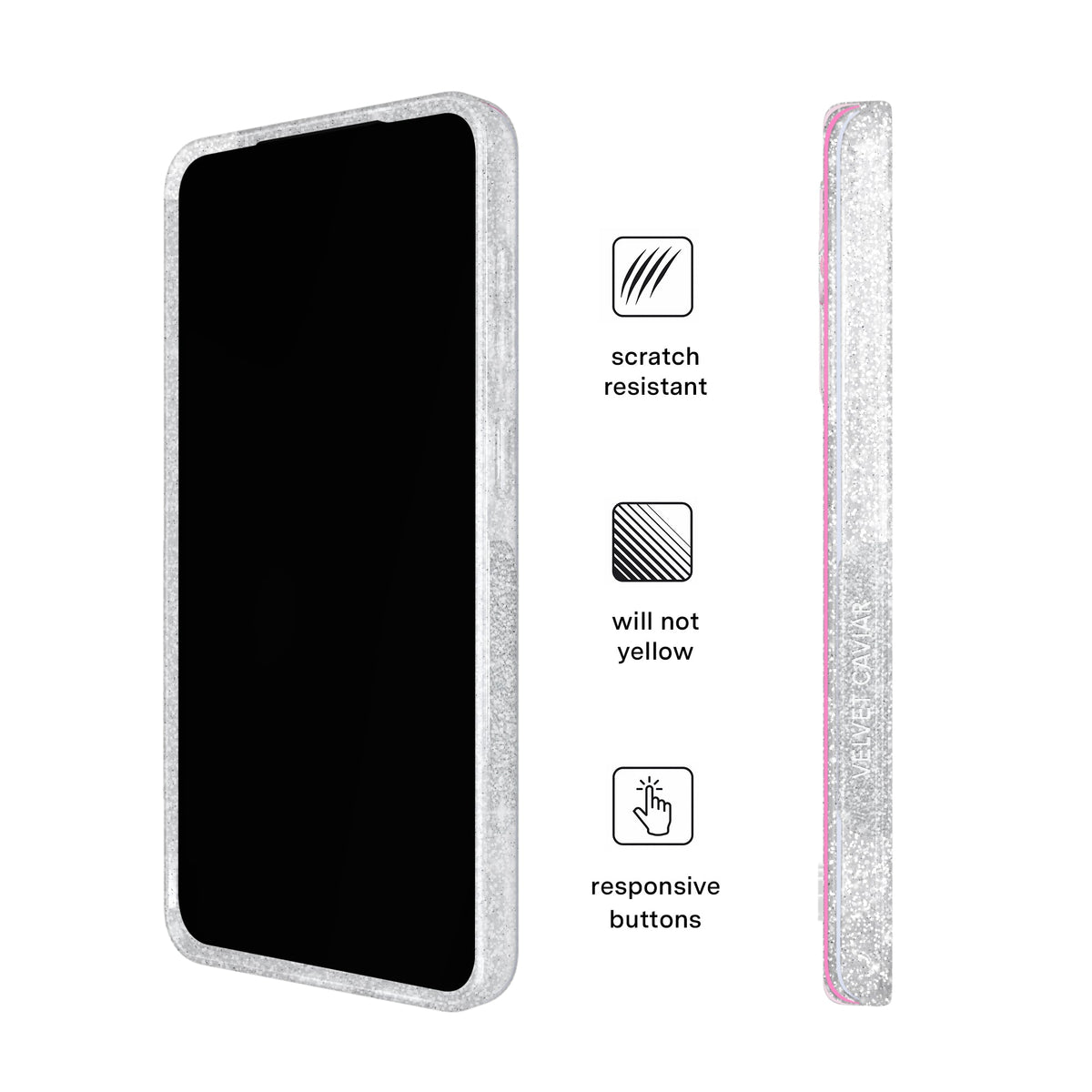 Sunkissed Stripes Glitter Samsung Case