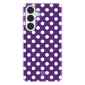 Violet Glow Polka Dot Samsung Case