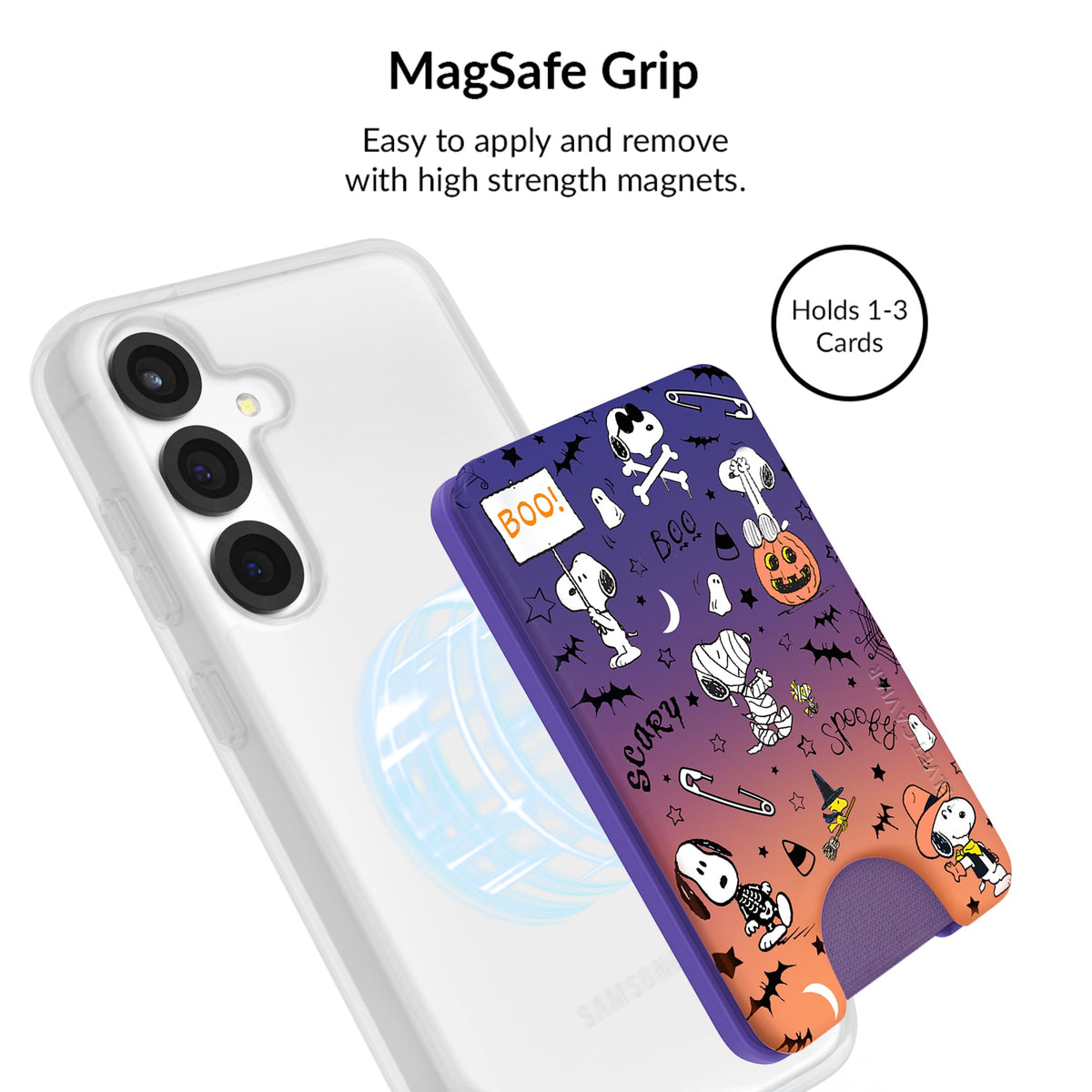 Snoopy Spooky Glitter Samsung Bundle Set