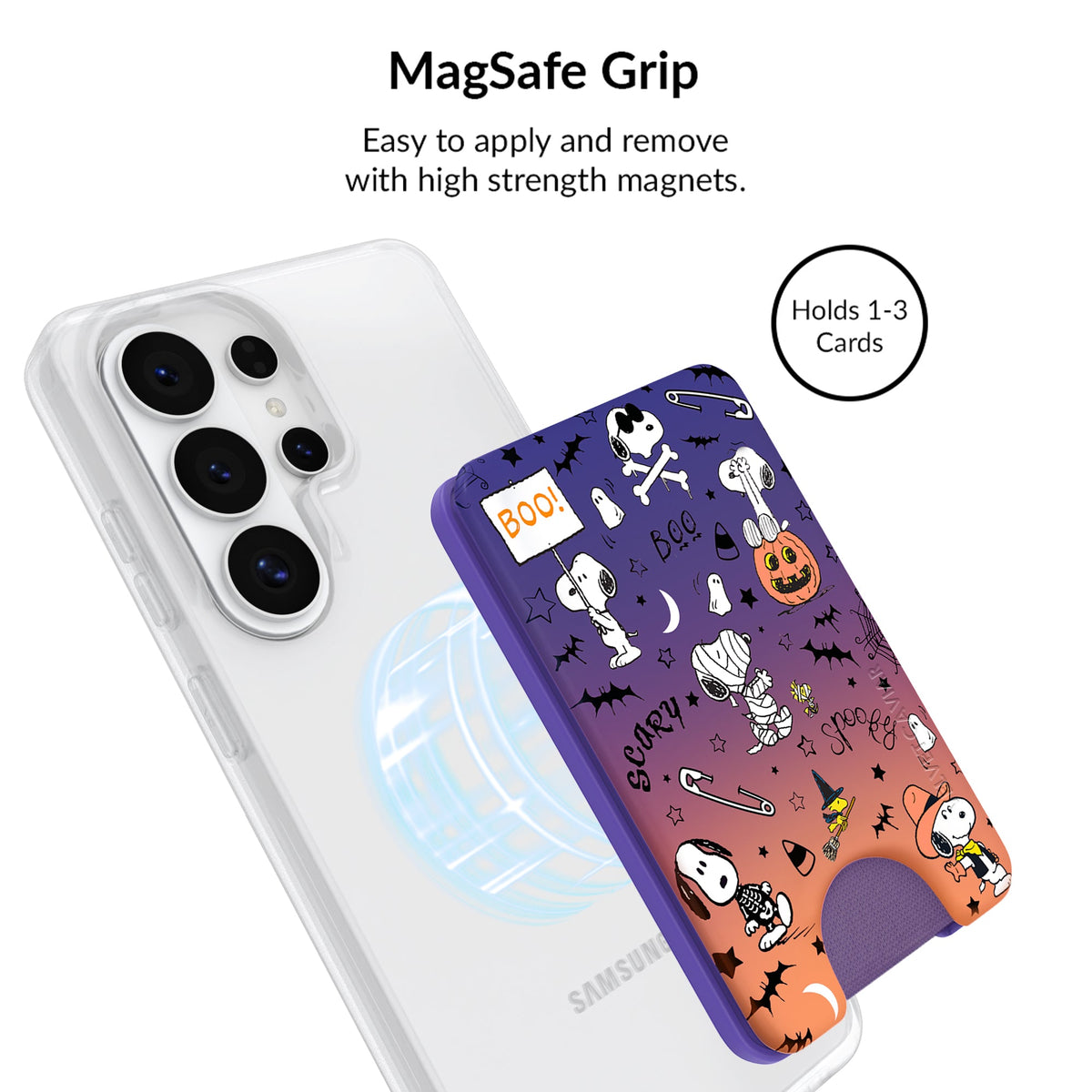 Snoopy Spooky Glitter Samsung Bundle Set