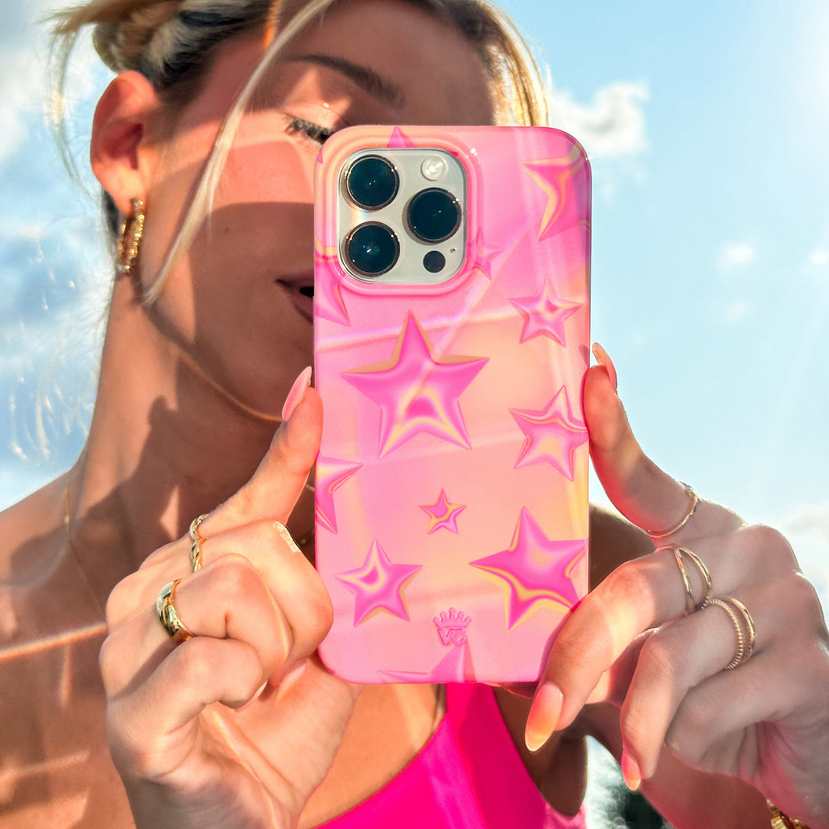 Sherbet Stars iPhone Case