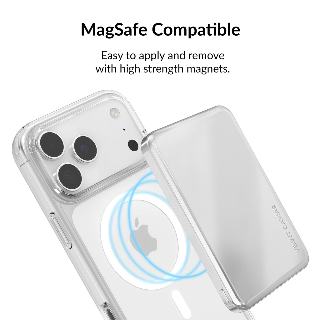 Silver Chrome Slim Portable MagSafe Charger Power Pack