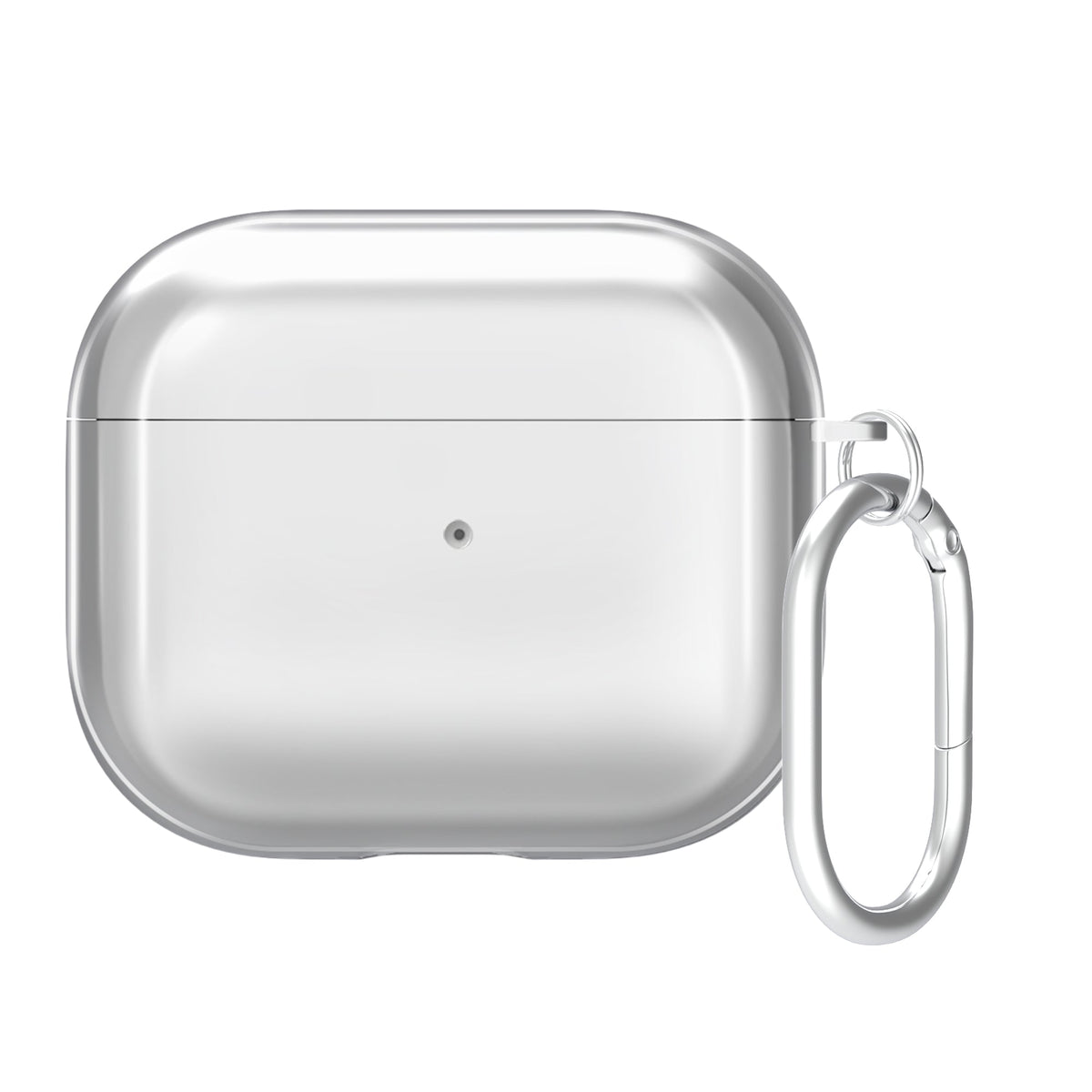 Silver Chrome AirPod Case