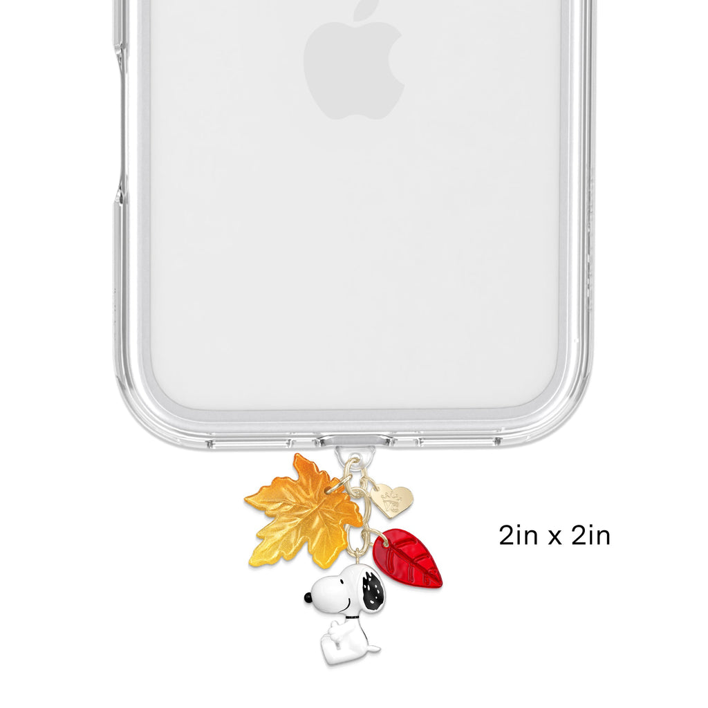 Snoopy Autumn Leaves Charge Charm