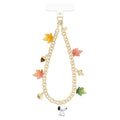 Snoopy Autumn Leaves Phone Charm