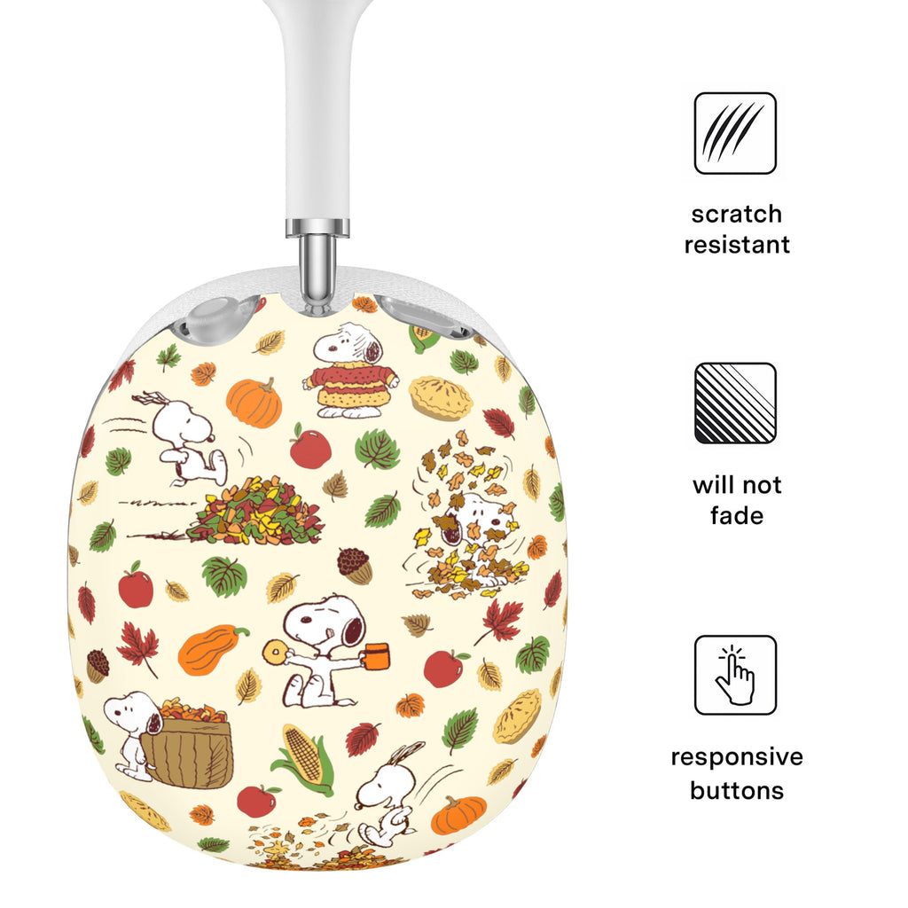 Snoopy Autumn Leaves AirPod Max Case
