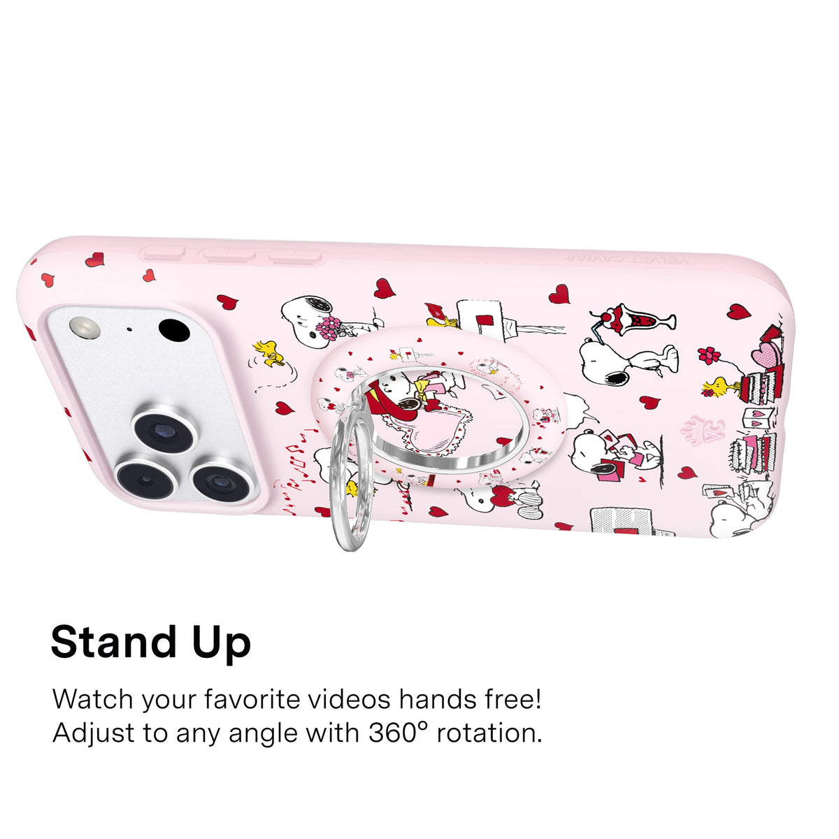 Snoopy Lovely Moods MagSafe Grip Ring