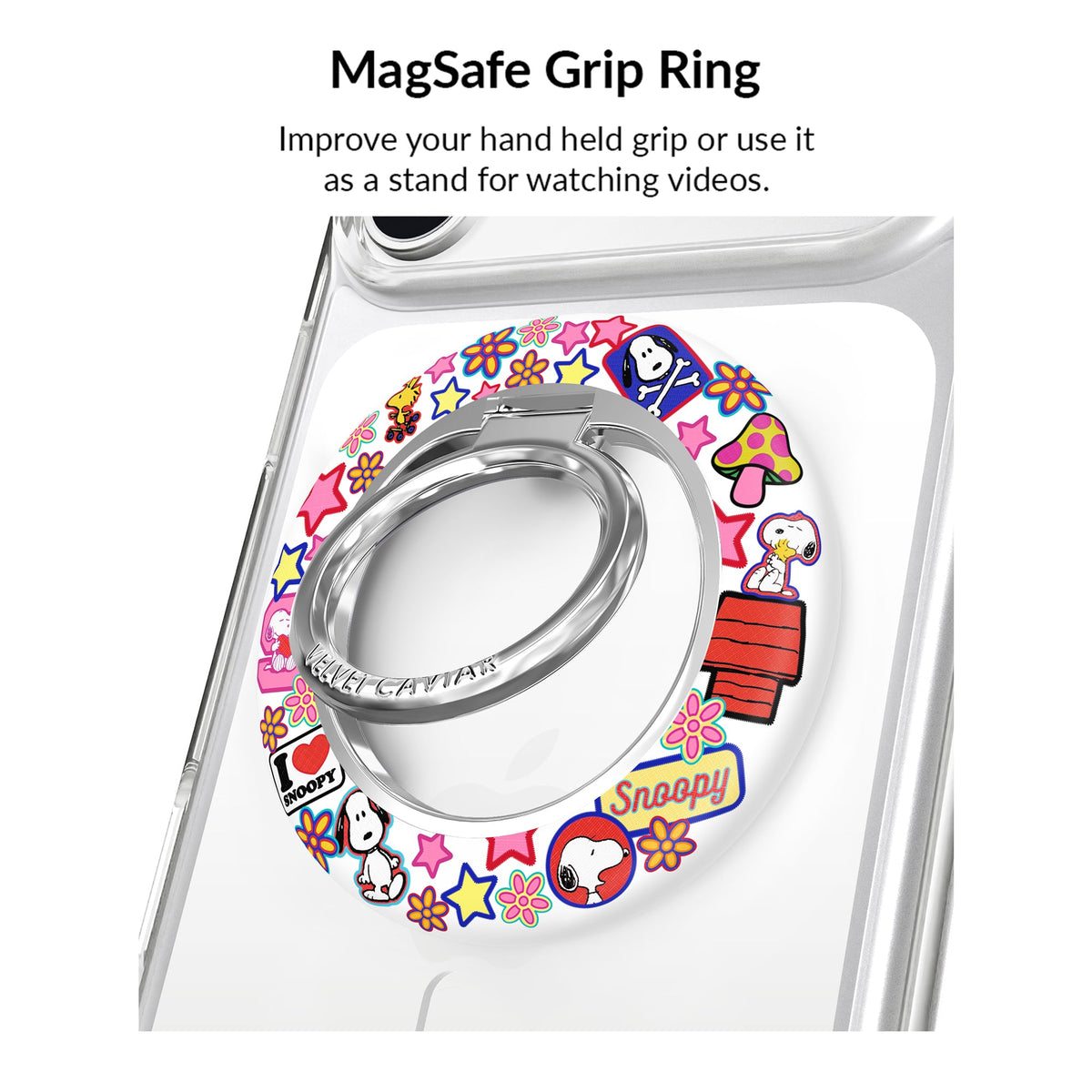 Snoopy Patchwork Glitter iPhone Bundle Set