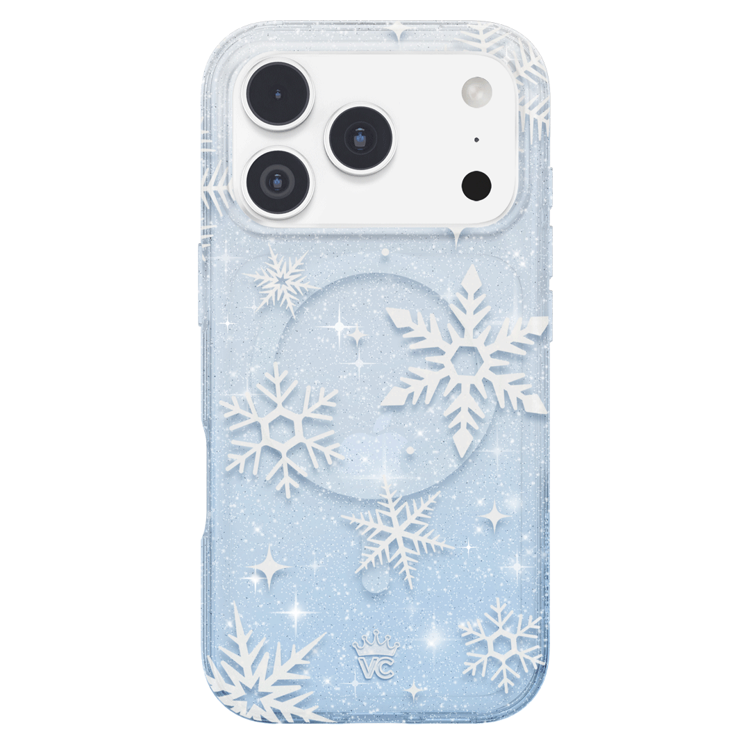Snow Angel Glitter iPhone Case