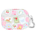 Spring Whimsy Stamps Glitter AirPod Case