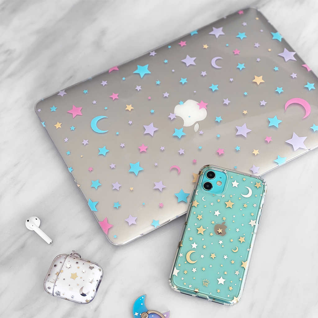 Stars and Moon MacBook Case