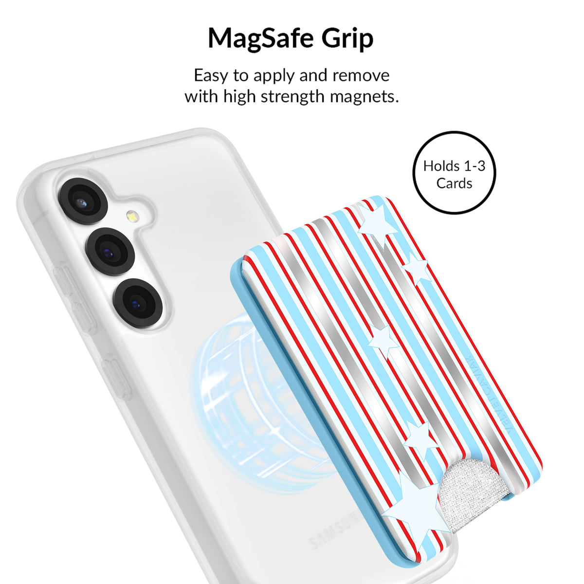 Stars & Stripes Glitter Samsung Bundle Set