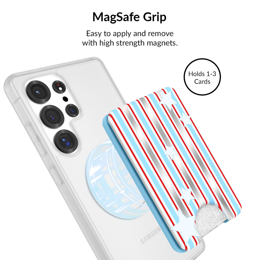 Stars & Stripes Glitter Samsung Bundle Set