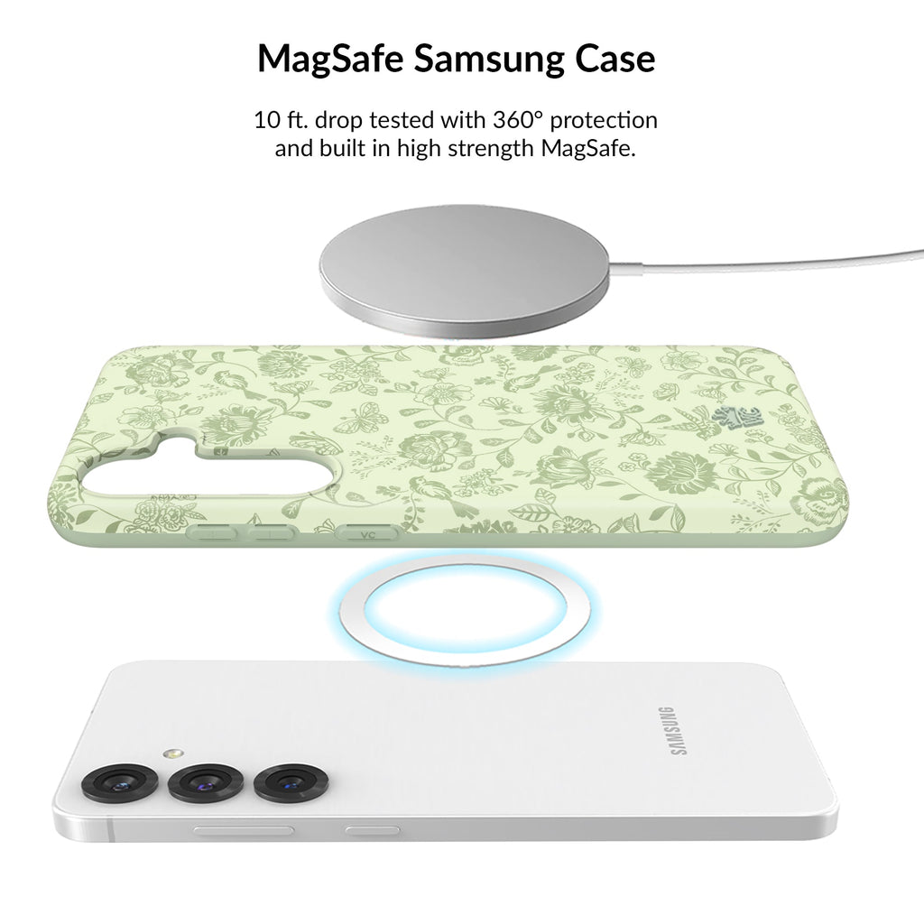 Storybook Sage Floral Samsung Bundle Set